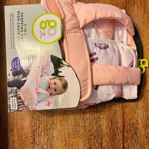 Shopping cart and high chair cover 2-in-one